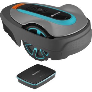 Gardena SILENO city robotmaaier 600 m², robot voor gazons tot 600 m², nauwkeurige maairesultaten, instellingen en configuratie via Gardena Bluetooth-applicatie, IT-versie (15010-66)