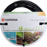 Gardena 01362-20 Micro-Drip-systeem bovengrondse druppelbuis 4,6 mm (3/16""): Druppelslang voor bovengronds gebruik, waterbesparend, flexibel, 15 m (1362-20), Oranje
