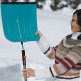 GARDENA 225086 combisystem sneeuwschuiver KST 40: Sneeuwschuiver met slijtvaste kunststof rand, licht kunststof blad, bestand tegen kou tot -40 °C, werkbreedte 40 cm (3240-20)