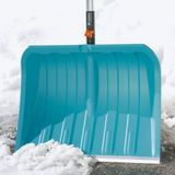 GARDENA combisystem sneeuwschuiver ES 50: Sneeuwschuiver met duurzame roestvrijstalen rand, licht kunststof blad, bestand tegen kou tot -40 °C, werkbreedte 50 cm (3243-20)