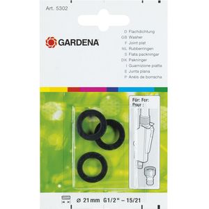 Gardena Set rubberringen | 3 stuks - 5302-20 - 5302-20