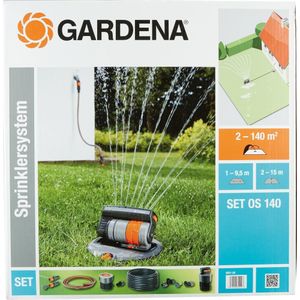 GARDENA Complete set met verzonken zwenksproeier OS 140 sprinklersysteem 8221-20