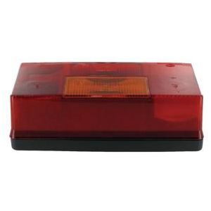 HELLA Achterlicht 2SD 006 040-031 - Zwart - Rood/Geel - Gloeilamp Technologie