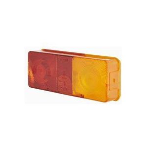 Hella Lampglas rechts rechthoek voor achterlicht