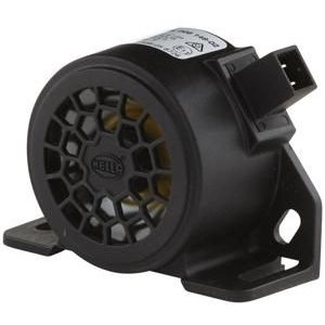 Hella Achteruitrij-alarm 12/24V 107dB 1200Hz AMP stekker