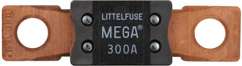 Zekering - Grijs - MEGA - 300A - 32V - Kopergecoat