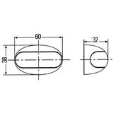 LED - Remlichten - Rood - Zwart - 2 Stuks