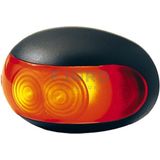 LED - Remlichten - Rood - Zwart - 2 Stuks