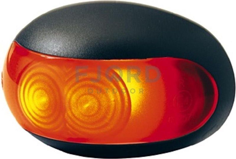 LED - Remlichten - Rood - Zwart - 2 Stuks