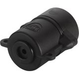 Stekker - Zwart - Schroefverbinding - 4 Aansluitingen - IP5K