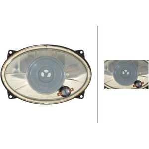 CombiOval - Koplamp - Halogeen - Transparant - 12V/24V