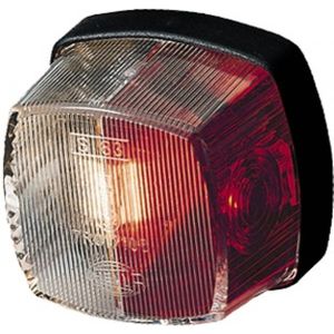Halogeen Licht - Transparant/Rood - C5W - ECE-getest