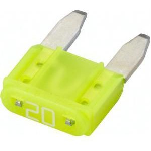 Hella Steekzekering Mini 20A geel