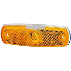 Zijreflectorlicht Hella (Oranje) Inbouw 130x40mm.