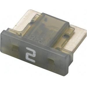 Hella - Lage Mini Platte Steek Zekering - Grijs - PA - 2 Jaar Garantie