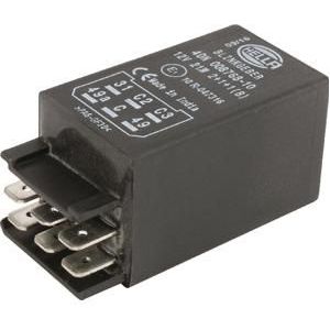 HELLA Knipperlichtautomaat - Pinkdoos - Elektrisch - 12 Volt - 6 Contacten