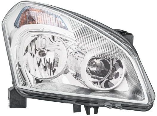 Nissan - Hella 1ef 238 042-021 - Koplamp - Rechts - Halogeen - ECE-getest