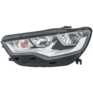 Audi - Koplamp Links - Hella 1EJ 011 149-011 - Halogeen - Voor Rechtsrijdend Verkeer
