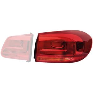 Volkswagen - Hella 2SD 010 738-091 - Achterlicht - Rood - Links