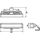 Autolamp - LED - Geel - Aluminium - Set van 2