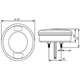 Mistachterlicht  HELLA ValueFit HELLA 2NE 357 027-031