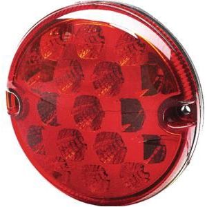 HELLA Mistachterlamp 2NE 357 028-031 - LED - Rood - Zwart - IP67