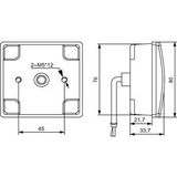 Hella - LED Achterlicht - Rood - Zwart - 12V - IP67