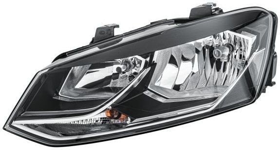 Volkswagen - Hella 1EB 012 034-011 - Koplamp - Links - Halogeen - Met Navigatielicht