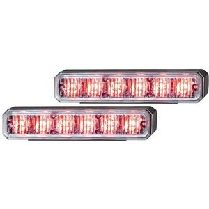 Flitsl.set BST HOR Rood Beugel 11-30V