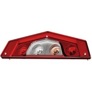 Hella - Achterlicht - Zwart - Met Gloeilampen - ECE-Getest