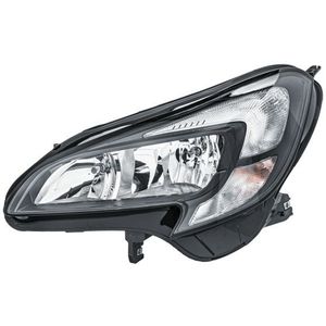 Opel - Koplamp Links - Hella 1ef 011 830-011 - Halogeen - Voor Rechtsrijdend Verkeer