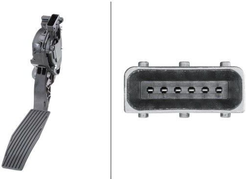 Hella - 6pv 009 765-711 - Sensor - Gaspedaalpositie - Voor Chevrolet en Opel