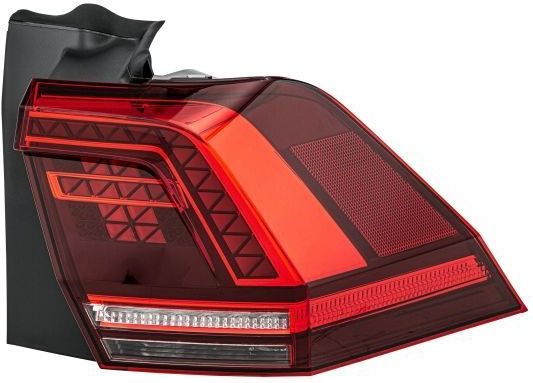 Volkswagen - Hella 2SD 012 521-061 - Achterlicht - Rookgrijs - LED