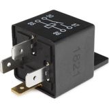 Relais - Zwart - IP54 - 12V - 40A