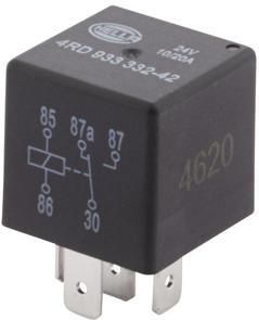 Relais - 24V - 20A - 5 Contacten - Temperatuurbereik -40 tot +125 °C