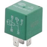 Relais - 12V - 30A/40A - 5 Contacten - Met Ontstoordiode