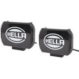 Hella - Verstraler - Zwart - Metaalbehuizing - Set van 2