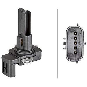 HELLA 8ET 358 095-501 Luchtmassameter - 5-polig - Geschroefd - Met pakking