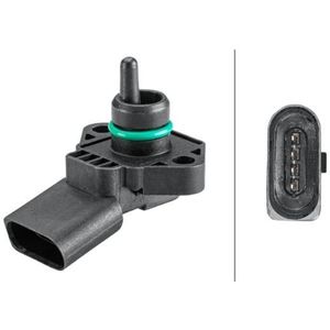 HELLA Sensoren VW,SEAT 6PP 358 152-151 030906051A,030906051,1705 Sensor, inlaatdruk 550237A