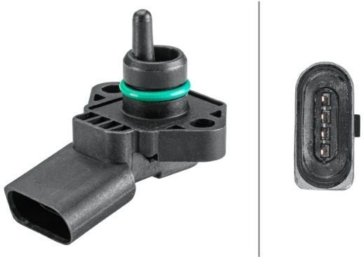 HELLA Sensoren VW,SEAT 6PP 358 152-151 1705,550237A,030906051A Sensor, inlaatdruk 030906051