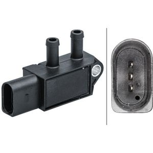 Volkswagen - Hella 6pp 009 409-631 - Sensor - Uitlaatgasdruk - 3 contacten