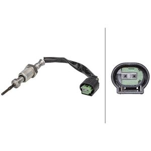 HELLA - Sensor - Uitlaatgastemperatuur - Voor BMW - 6PT 358 181-261 - 13627798486, 13627809157, 7798486