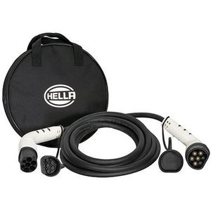 Hella - Laadstation - Wit - Zwart - 16 Ampere - Type 2