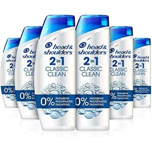 Head & Shoulders - Shampoo - 2 in 1 Classic Clean - 450ml x 6