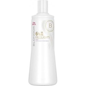 Wella BLONDOR Freelights oxidatiemiddel 6 %, 20 vol., 1 Liter