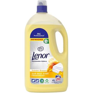 Lenor - Wasverzachter Professional Linen Care - Ultra Zomerfris - 4 liter - 200 wasbeurten