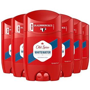 Old Spice Whitewater Deostick voor heren, 6 x 50 ml