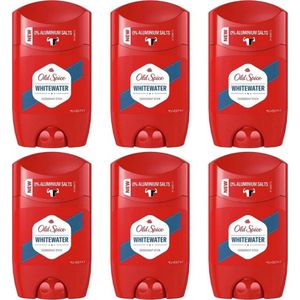 Old Spice - Whitewater - Deodorant - Voordeelverpakking 6x50ml