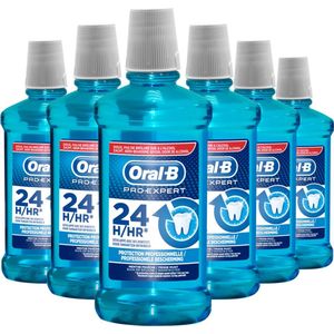 Oral-B Pro-Expert Mondwater - Fresh Mint - Voordeelverpakking 6x500ml