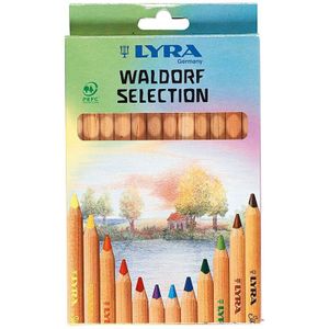 LYRA Super Ferby - Kartonnen Etui - 12 Kleurstiften - Gesorteerd - Made in Germany